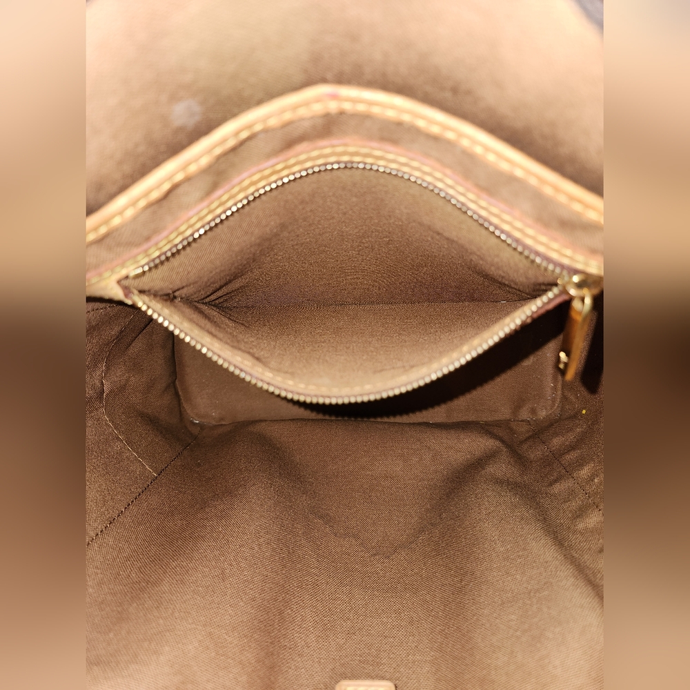 Louis Vuitton Brown Monogram Tote - Picture 13 of 16